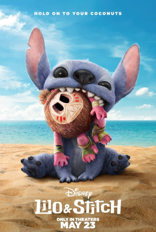 Lilo and Stitch movie poster (b) - 11 x 17 inches - Disney