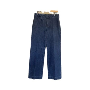 Soft Surroundings Mom Jeans Womens 10 Blue Denim High Waist 45932 Cut 001 - Picture 1 of 9