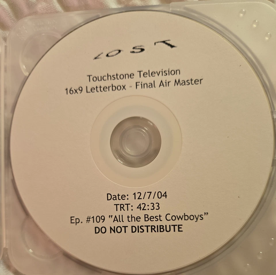 Lost Promo DVD Screener Final Air Master EP 109 Special Rare Television Show - Image 1 of 1