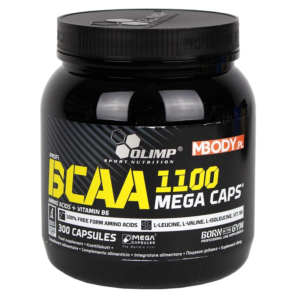 Olimp BCAA Mega Caps 300 Kapseln - Bild 1 von 1