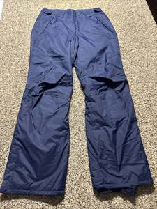 Columbia S Pequeño Omni Heat Azul Marino Snowboard Pantalones Esquí Hombres’s NUEVO - Imagen 1 de 5
