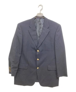 CHAPS RALPH LAUREN 3B Gold Button Wool Navy Blue Blazer Size: AB7 Navy SM-LC004 - Picture 1 of 8