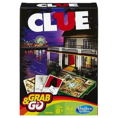 Clue Grab and Go Game (Travel Size)  Test YOur detective skills while on the GO! - Image 1 of 2