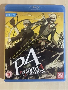 Persona 4 The Animation Anime Blu-ray Volume 1 Manga Home Entertainment Region B - Imagen 1 de 4