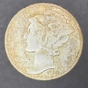 Mercury Dime 1939 - Mejor fecha con detalles fuertes - 90 % plata - Imagen 1 de 4