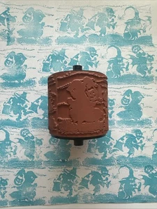 Stampin Up Roller Halloween  2” Rollagraph Wheel Stamping Around Haunting Witch - Picture 1 of 2