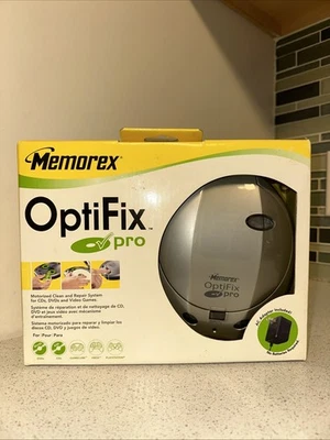 Memorex OptiFix Pro Motorized CD DVD Video Game Repair System - New / Box Opened - Image 1 of 3