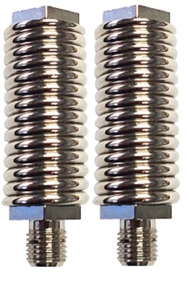 2 Lot Procomm JBC303 Light Duty CB Radio 2.5 Inch Stainless Steel Springs - Image 1 of 2