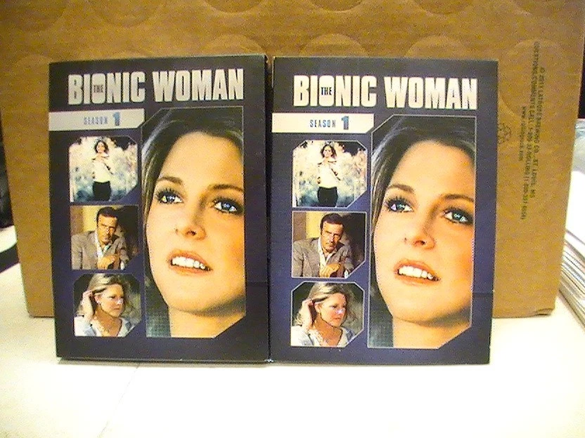 The Bionic Woman 1976 Season 1 4 DVD 2010 Lindsay Wagner Lee Majors Cyborg Jaime - Image 1 of 4