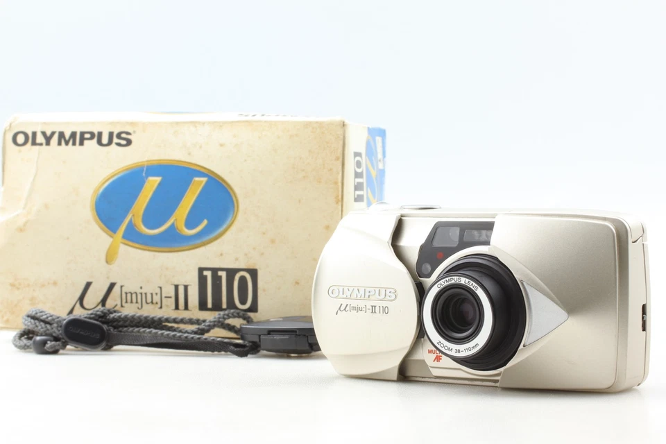 [MINT in Box] Olympus μ Mju II 110 Point & Shoot 35mm Film Camera From JAPAN - Image 1 of 4
