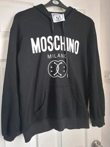 Black Moschino Hoodie In a mens Medium - Picture 1 of 5