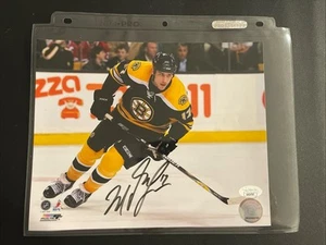 Boston Bruins 8x10 Autograph Milan Lucic JSA Authentic - Picture 1 of 2