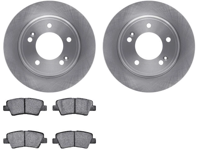 Kit de pastillas de freno trasero y rotor para Kia Niro 2021 XK849ST 2017, 2020-2022 Foto 1 de 1