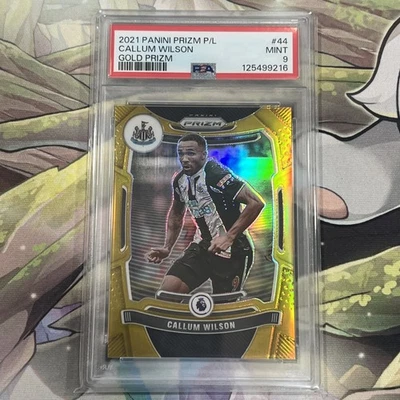 2021 Panini Prizm Premier League Callum Wilson #44 Good Prizm /10 PSA 9 - Image 1 of 3