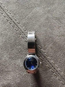 Womens Silver And Blue Storm Milli Curvex Watch - Picture 1 of 10