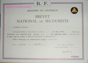 DIPL211 - ZIVILSCHUTZDIPLOM 1976 RETTUNGSDIENSTPATENT - Bild 1 von 1