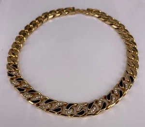 Vintage Christian DIOR Halskette, vergoldet (AT 248) - Picture 1 of 5