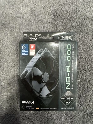 Noise Blocker B12-PS 120mm FAN | 1500rpm | 58.1 CFM - Image 1 of 2