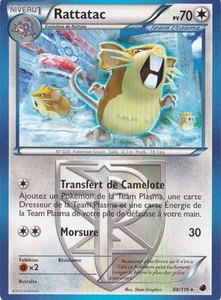 Rattatac-N&B:Glaciation Plasma-88/116-Carte Pokemon Française - Picture 1 of 1