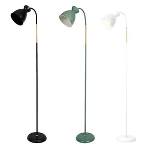 stehlampe E27 weiß Stehleuchte wohnzimmer Deckenfluter Standleuchte Leselampe - Bild 1 von 44