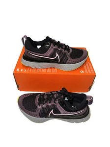 Nike React Infinity Run Flyknit 2 Violeta Correr Para Mujer Talla 5.5 CT2423-500 Nuevo - Imagen 1 de 7