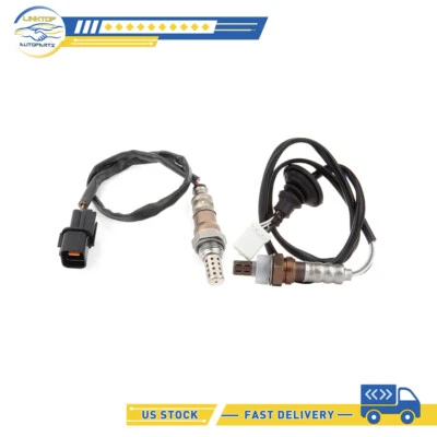 2X Sensor de oxígeno O2 02 delantero + trasero compatible con Mitsubishi Mirage 1997-2000 1,8 L Foto 1 de 4