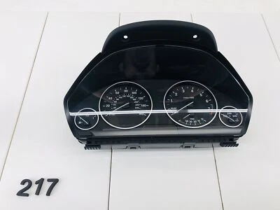 13-14 BMW 320I F30 2.0L N20 TABLERO DELANTERO CUADRO DE INSTRUMENTOS VELOCÍMETRO OEM Foto 1 de 4