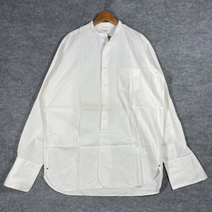 VINTAGE 20s 30s Carson Pirie Scott Hathaway Dress Shirt Size 16 Collarless Band - Picture 1 of 23