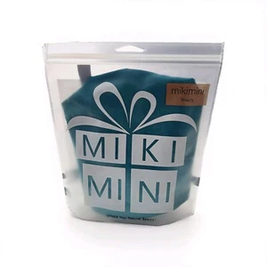 mikimini Satin Haube Seidenhaube für Damen lockiges Haar, wendbar doppellagig - Bild 1 von 6