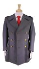 Jacob Reed's & Sons New York Military Academy Gray Double Breasted Peacoat 34/XS