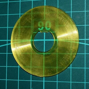 Action Man Vintage Palitoy Field Radio Pack Yellow Record Disc 1974 FREE POST UK - Picture 1 of 13