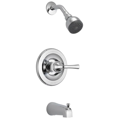 Delta 1 Manija Bañera y Ducha Cromo Certificado Reacondicionado Foto 1 de 3