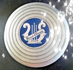 Vintage Record Cleaner ~ Velvet Pad - Picture 1 of 4