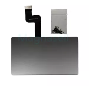 MacBook Pro 15" A1990 Trackpad Replacement w/ Cable Screw Set Gray 661-10345 OEM - Picture 1 of 4