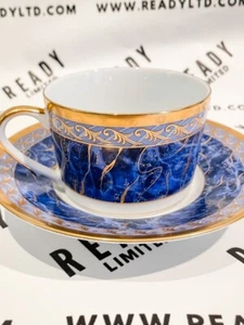 Christian Dior Azure Royale Cup and Saucer NEW - Picture 1 of 3