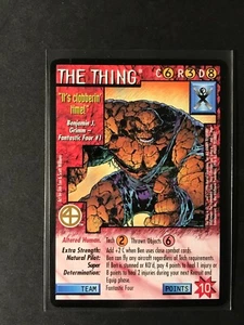 Fantastic Four THING Wildstorms CCG TCG Ultra Rare - Picture 1 of 1