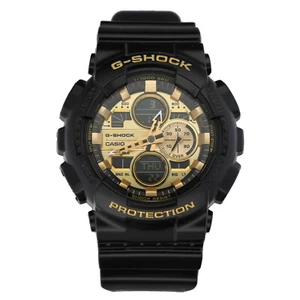 Casio G-Shock GA140GB-1A1 Ana-Digi 3-Eye 2020 Black Rubber Quartz Men's Watch - Picture 1 of 1