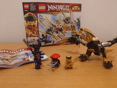 Lego Ninjago Legacy 70666 The Golden Dragon Complete with Instructions and box. - Image 1 of 4