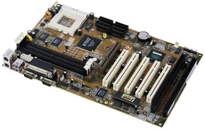 MAINBOARD RETRO SOYO SY-5EMA+ V1.1 SOCKET 7 ISA PCI  - Bild 1 von 3