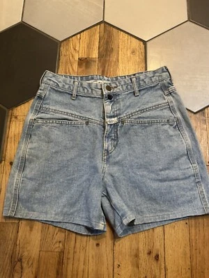 Винтажные джинсовые шорты 80-х Marithe Francois Girbaud Ultra High Rise Wms 7/8 РЕДКИЕ!! - Изображение 1 из 4