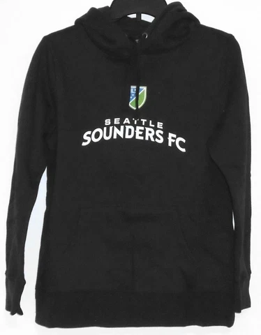 NWT Fanatics MLS Seattle Sounders Hoodie Hooded Sweatshirt, Youth Medium Cover