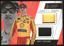 2017 Absolute Tools of the Trade Duals Spectrum Silver #13 Joey Logano /99