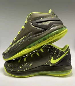 Size US 11 Men's Nike Lebron Max 11 Low Dunkman Air Max Volt Green - Picture 1 of 5