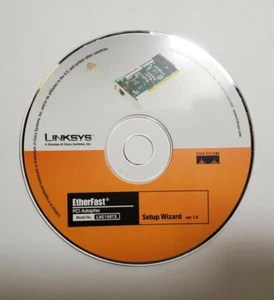 Linksys CD Etherfast PCI Adapter LNE100TX Setup Wizard Ver 1.5 - Photo 1/1