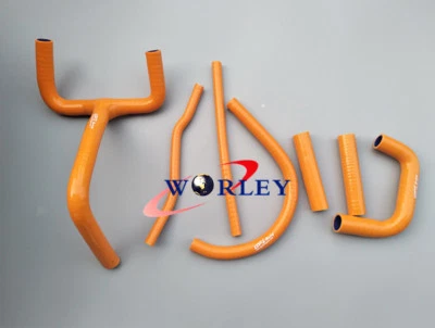 Manguera Silicona Naranja Para Radiador KTM LC4 620 625 640 660 Foto 1 de 4