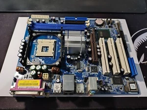 Placa madre Intel ASRock P4I65G, Socket 478, funciona retro - Imagen 1 de 4