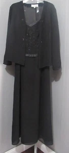 erica hannah 2 teiliges Jackenkleid schwarz Gr. 8 neu mit Etikett - Bild 1 von 9