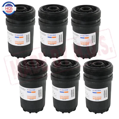 Pacote com 6 filtros de combustível FF63054NNN, substitua FF63009 compatível com CUMMINS - Imagem 1 de 4