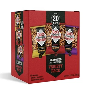 Dot's Brezeln Variety Pack, Original, Honig Senf und Zimt Zucker Brezel - Bild 1 von 4