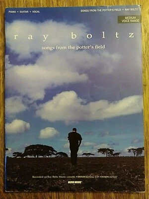 Ray Boltz Songs from the Potter’s Field Songbook Sheet Music Book P/G Med. Voice - Image 1 of 4